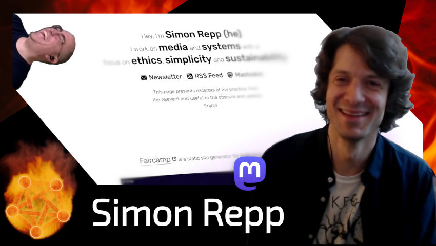 Episode 34 – Simon Repp – Faircamp, Hyper8, Feber – Livestream 2025-07-31